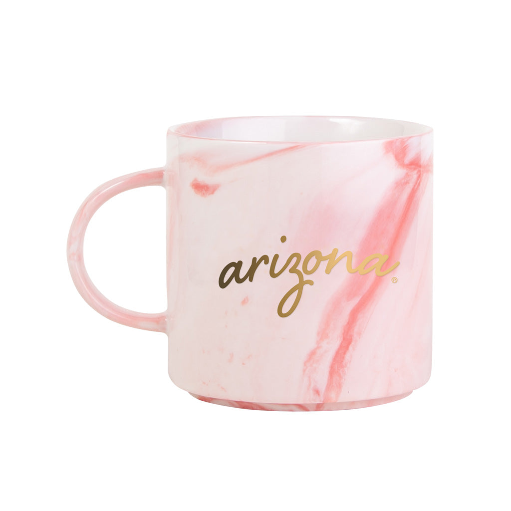 NCAA Arizona Wildcats Logo Brands 11oz Marbled Mug
