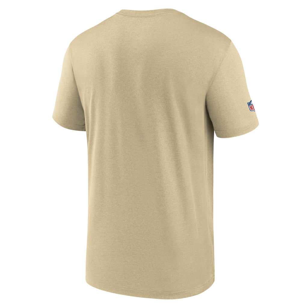 NFL New Orleans Saints Nike Small Alternate Logo Legend T-Shirt - Black