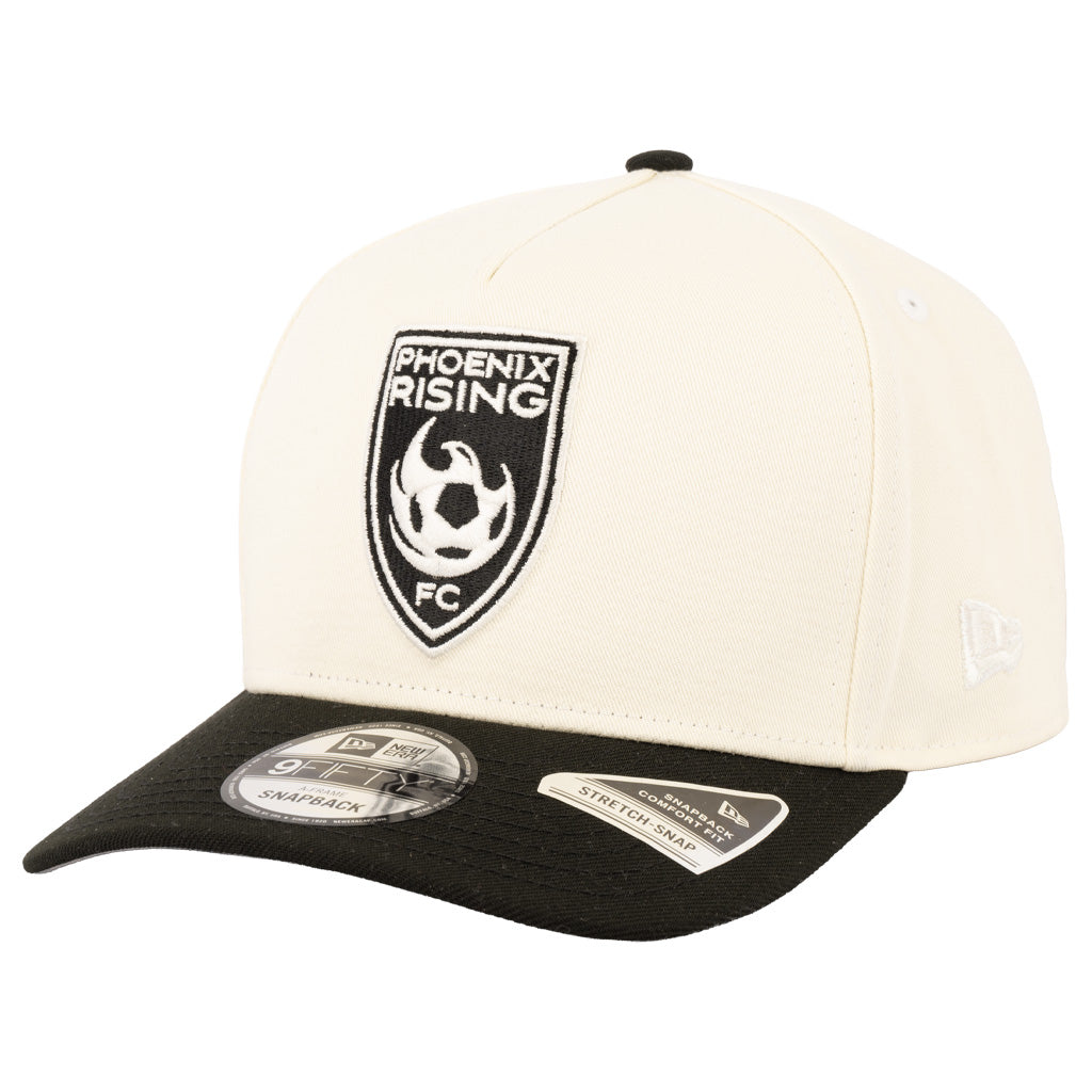 Phoenix Rising New Era Two-Tone Classified 9FIFTY A-Frame Snapback Hat - Cream