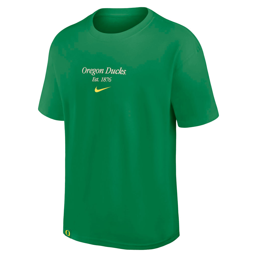 NCAA Oregon Ducks Nike Script Max90 T-Shirt - Green