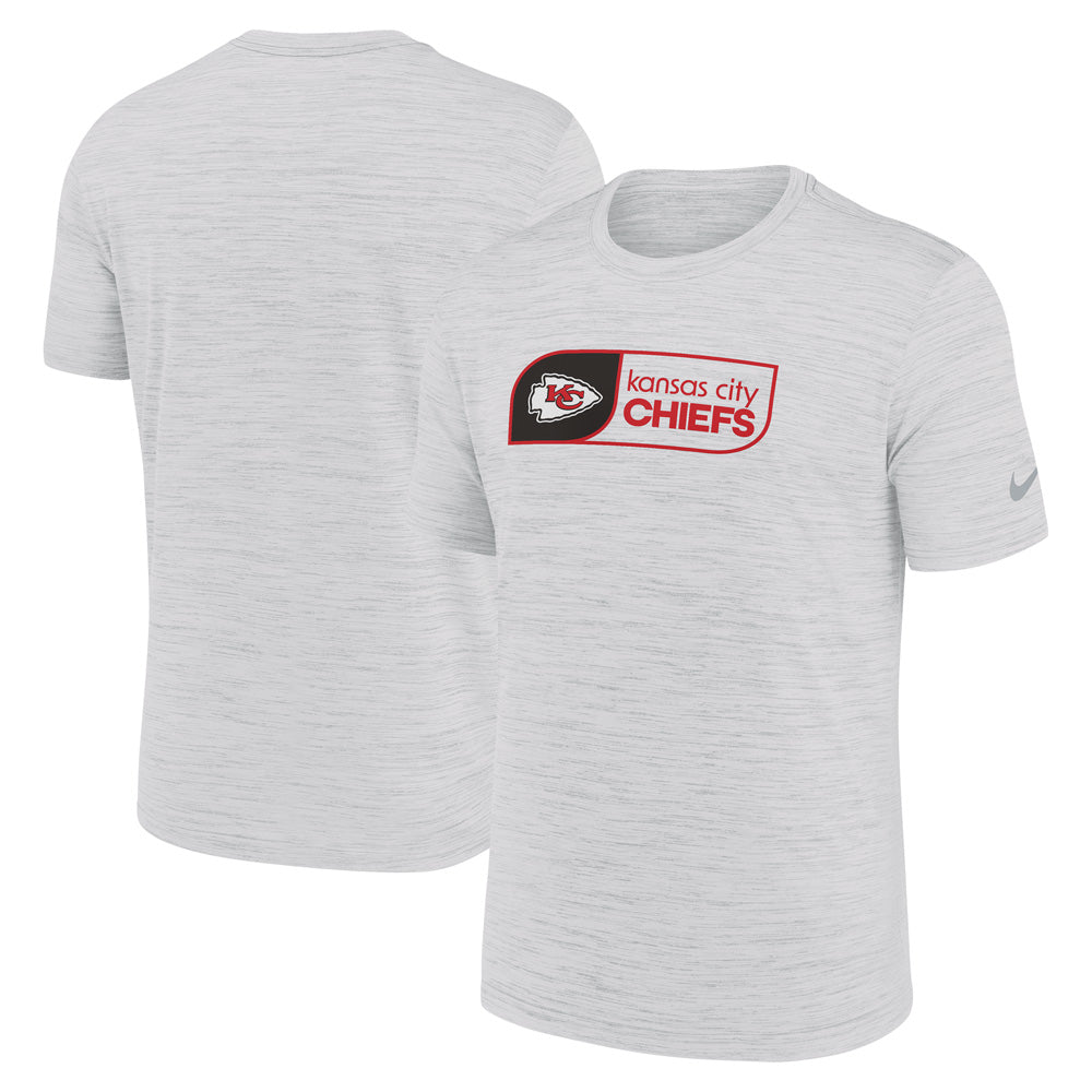 NFL Kansas City Chiefs Nike Jock Tag Velocity T-Shirt - White