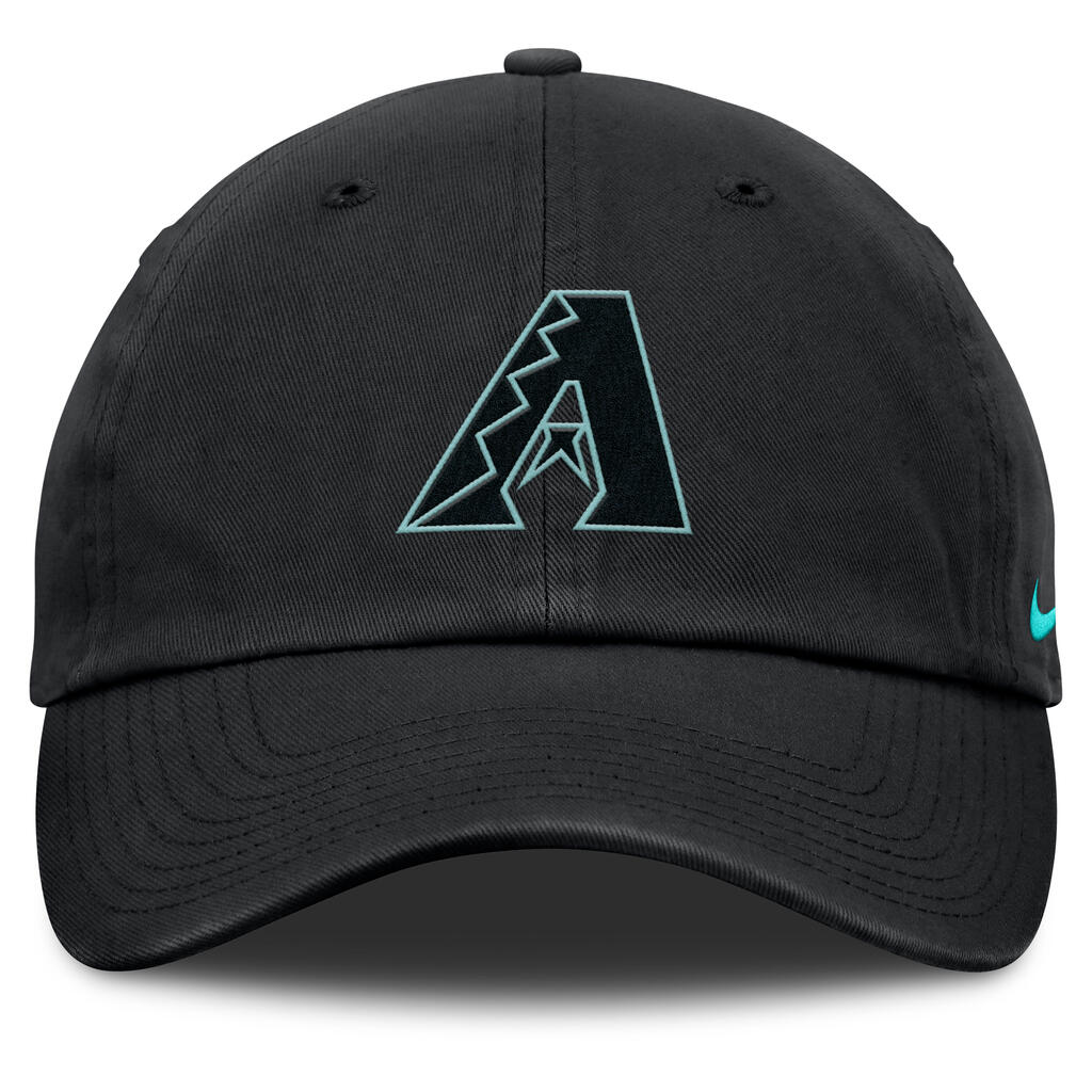 MLB Arizona Diamondbacks Nike Tonal Slouch Adjustable Hat - Black