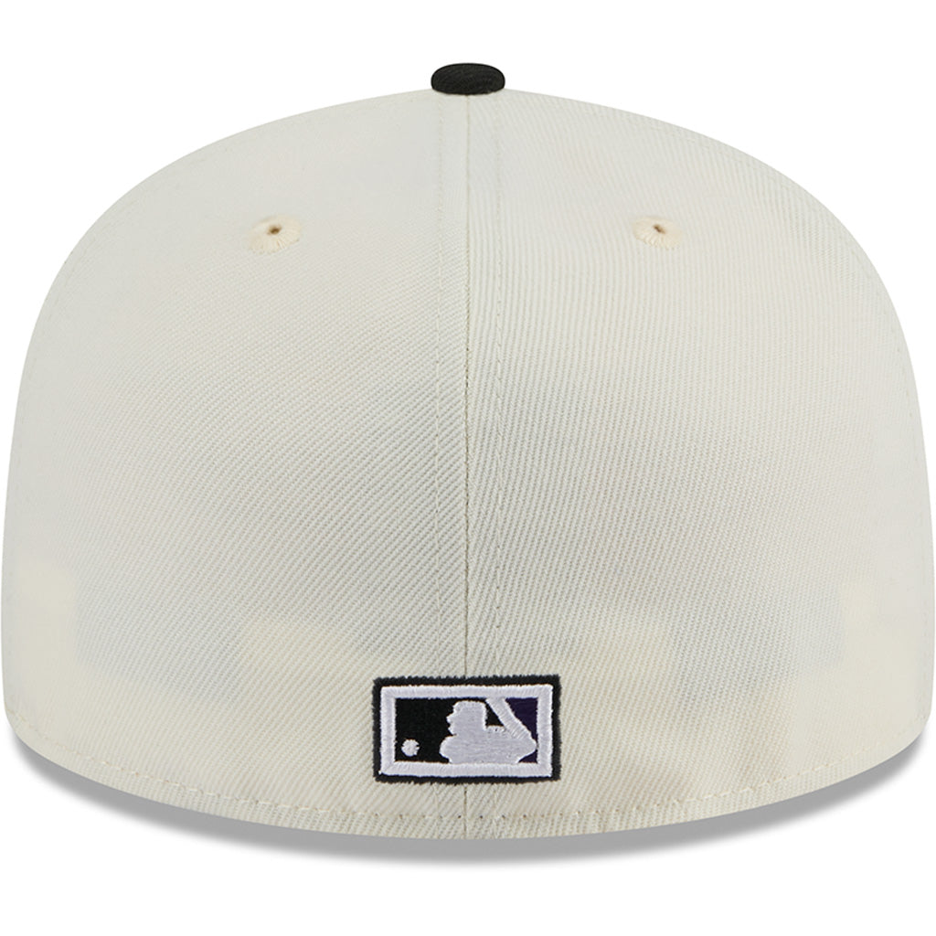 MLB Arizona Diamondbacks New Era Two-Tone Chrome OTC 59FIFTY Fitted Hat - Chrome