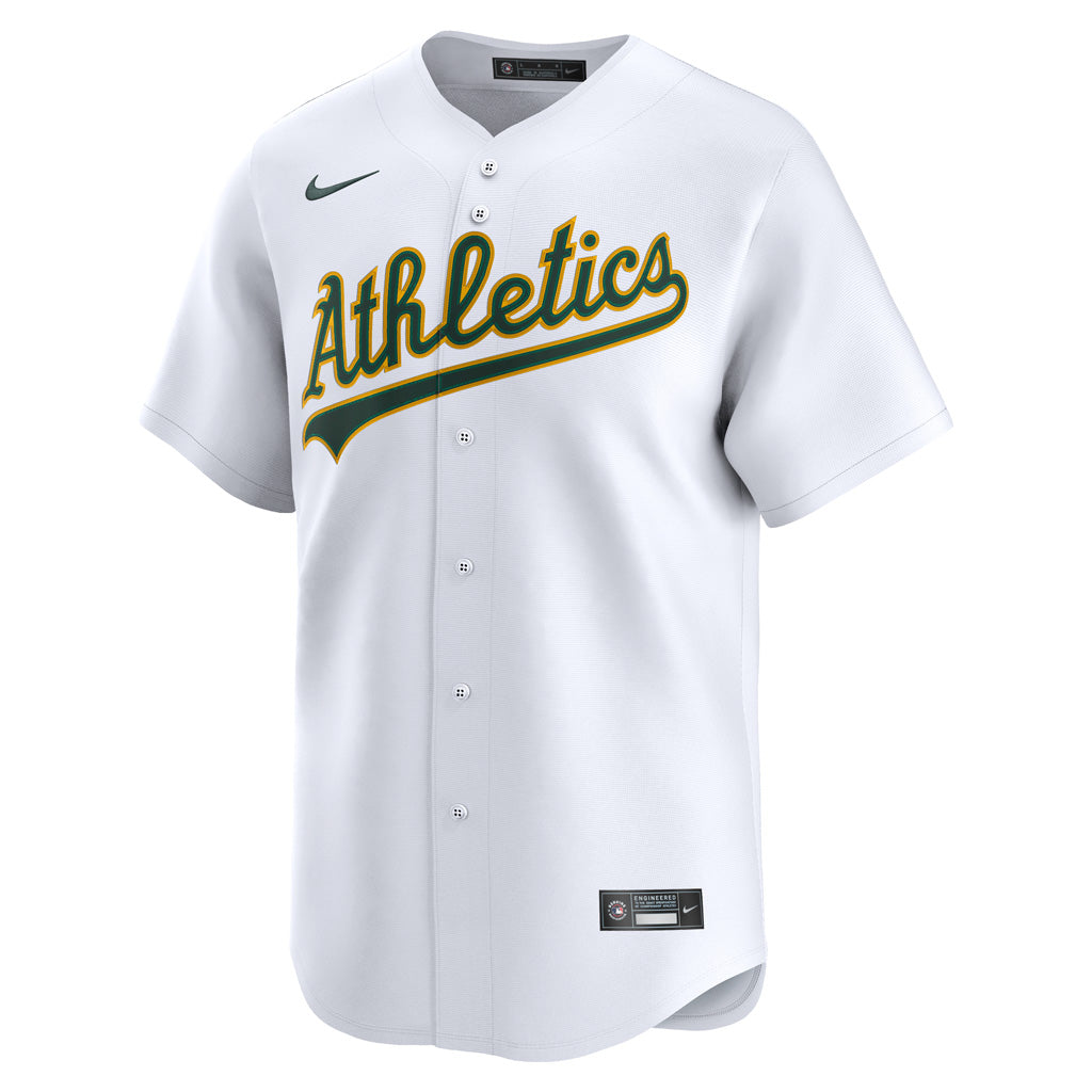 MLB Oakland Athletics Nike Home Limited Jersey - White