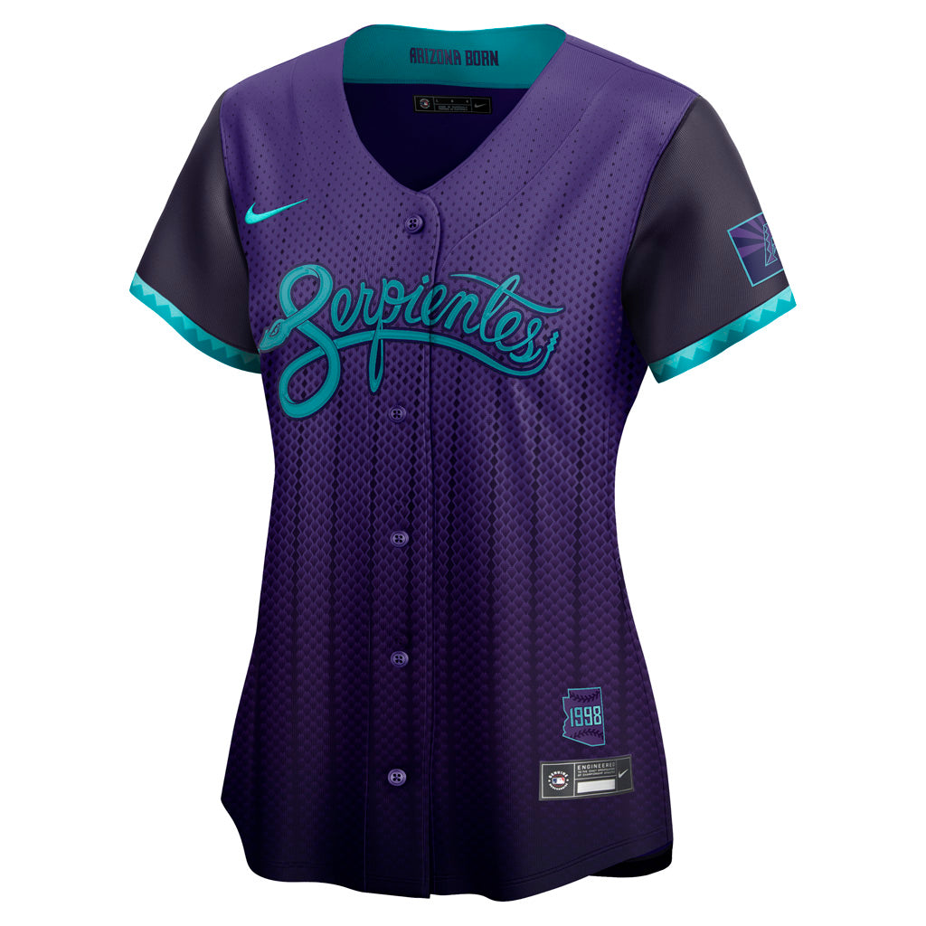 MLB Arizona Diamondbacks Women's Nike 2025 City Connect Limited Jersey - Purple