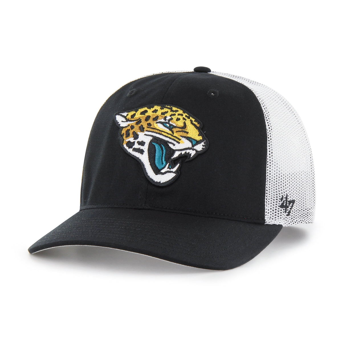NFL Jacksonville Jaguars '47 Primary Trucker Adjustable Hat - Black