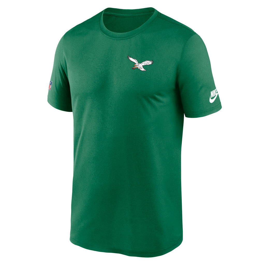 NFL Philadelphia Eagles Nike Small Alternate Logo Legend T-Shirt - Green