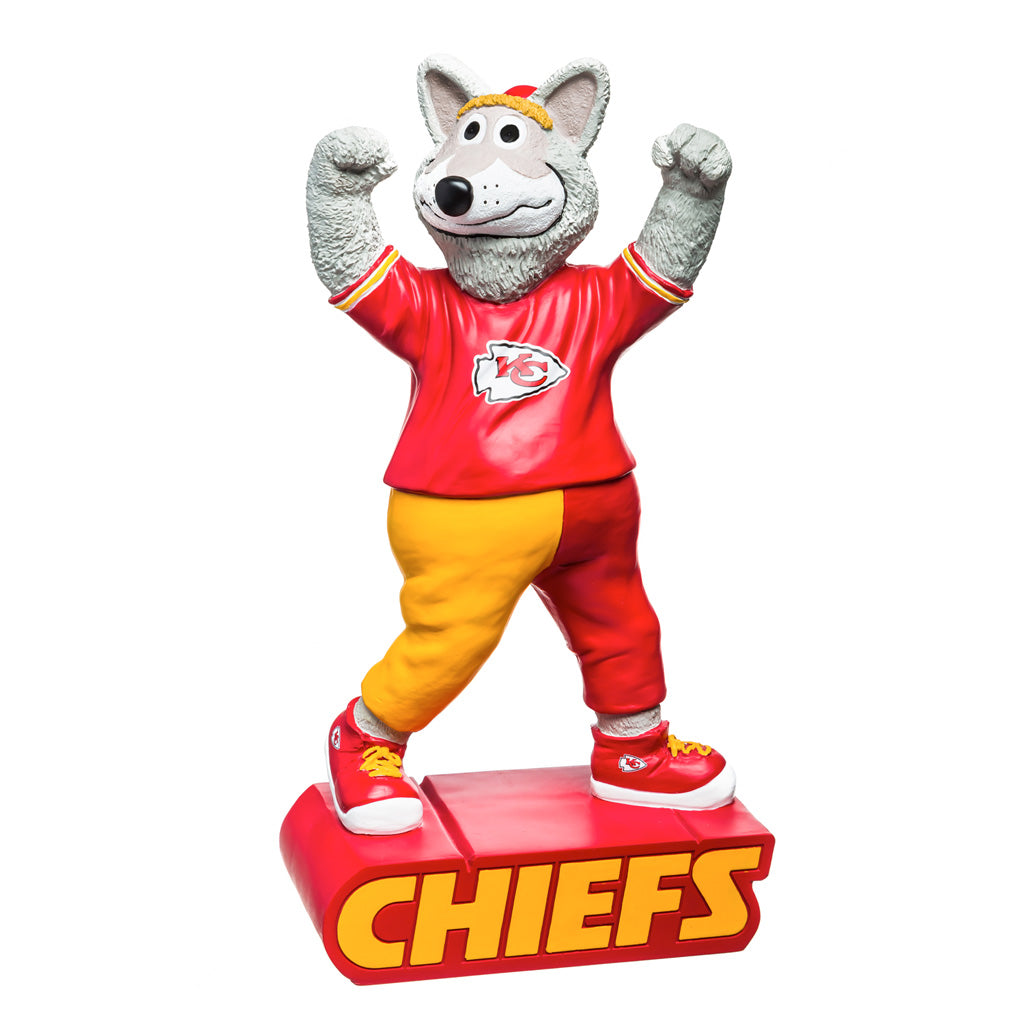 NFL Kansas City Chiefs Evergreen 16" Mascot Statue