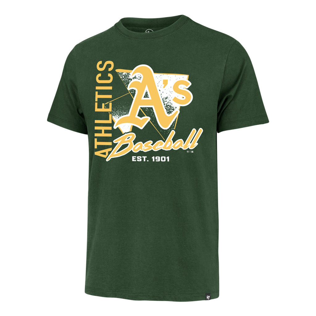 MLB Oakland Athletics '47 Side Arm Franklin T-Shirt - Green