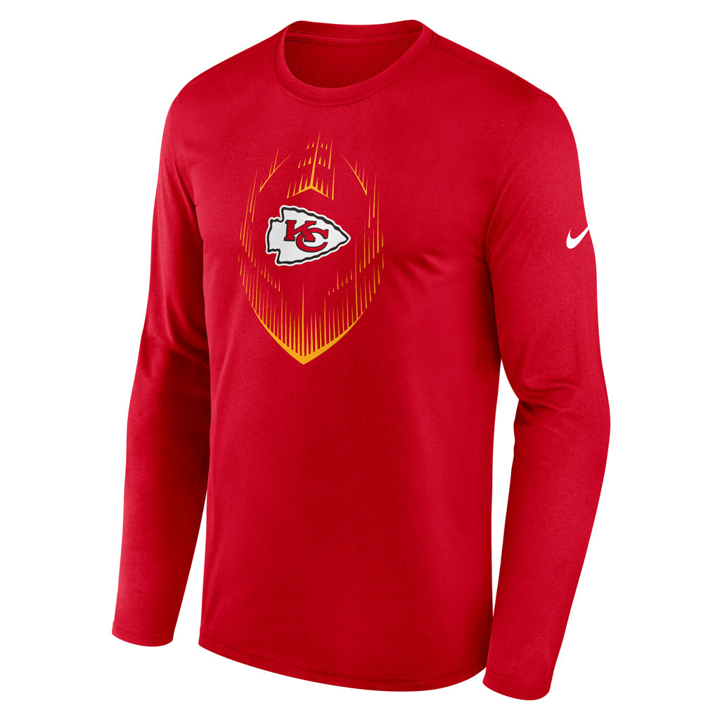NFL Kansas City Chiefs Nike 2024 Icon Legend Long Sleeve T-Shirt - Red