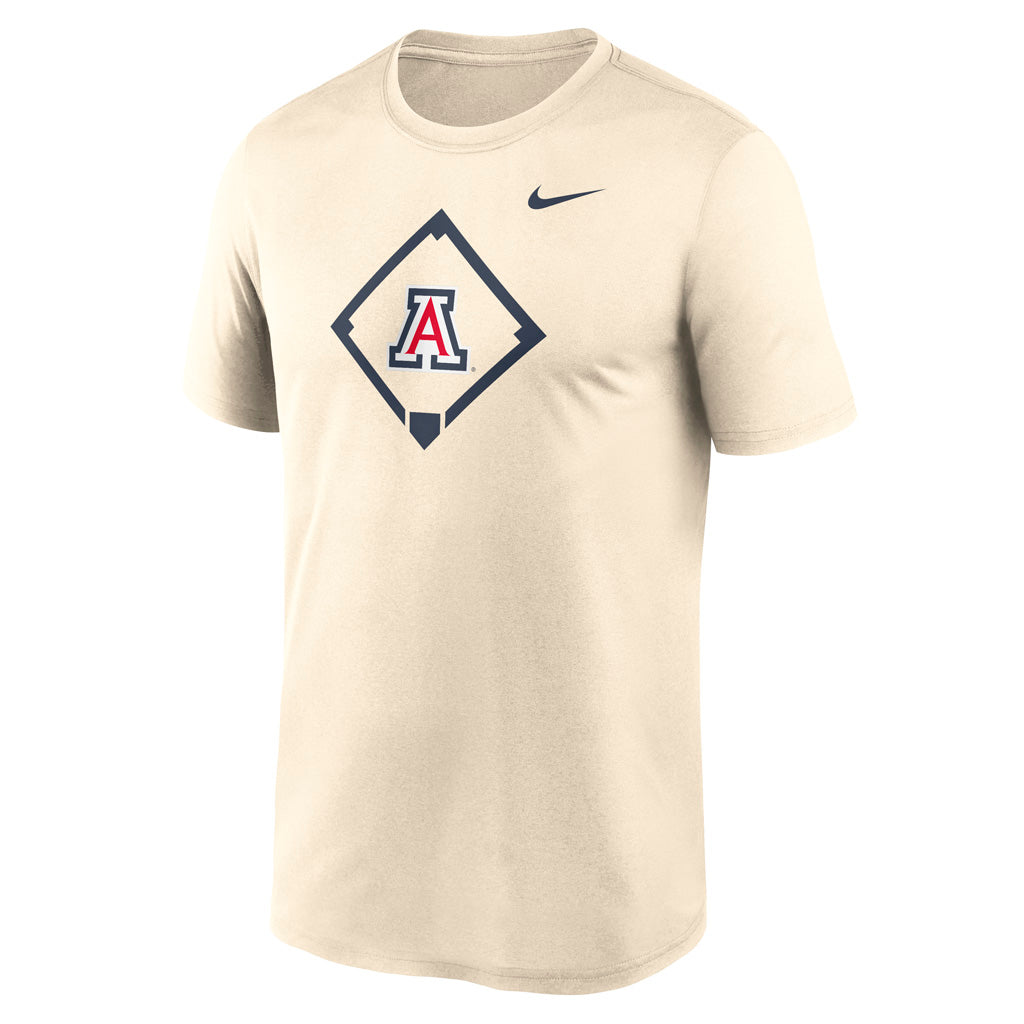 NCAA Arizona Wildcats Nike Legend Baseball Icon T-Shirt - Natural