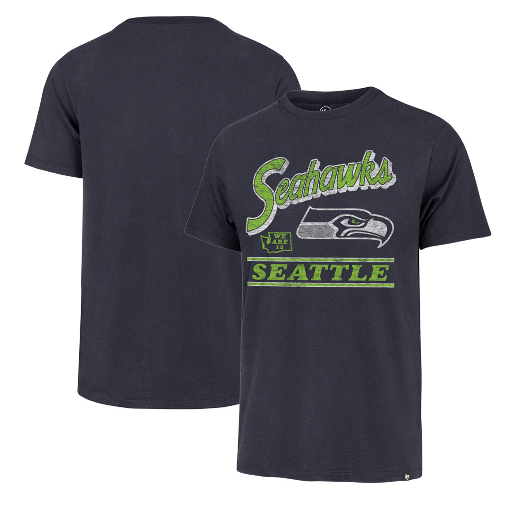NFL Seattle Seahawks &#39;47 Fly By Franklin T-Shirt - Navy