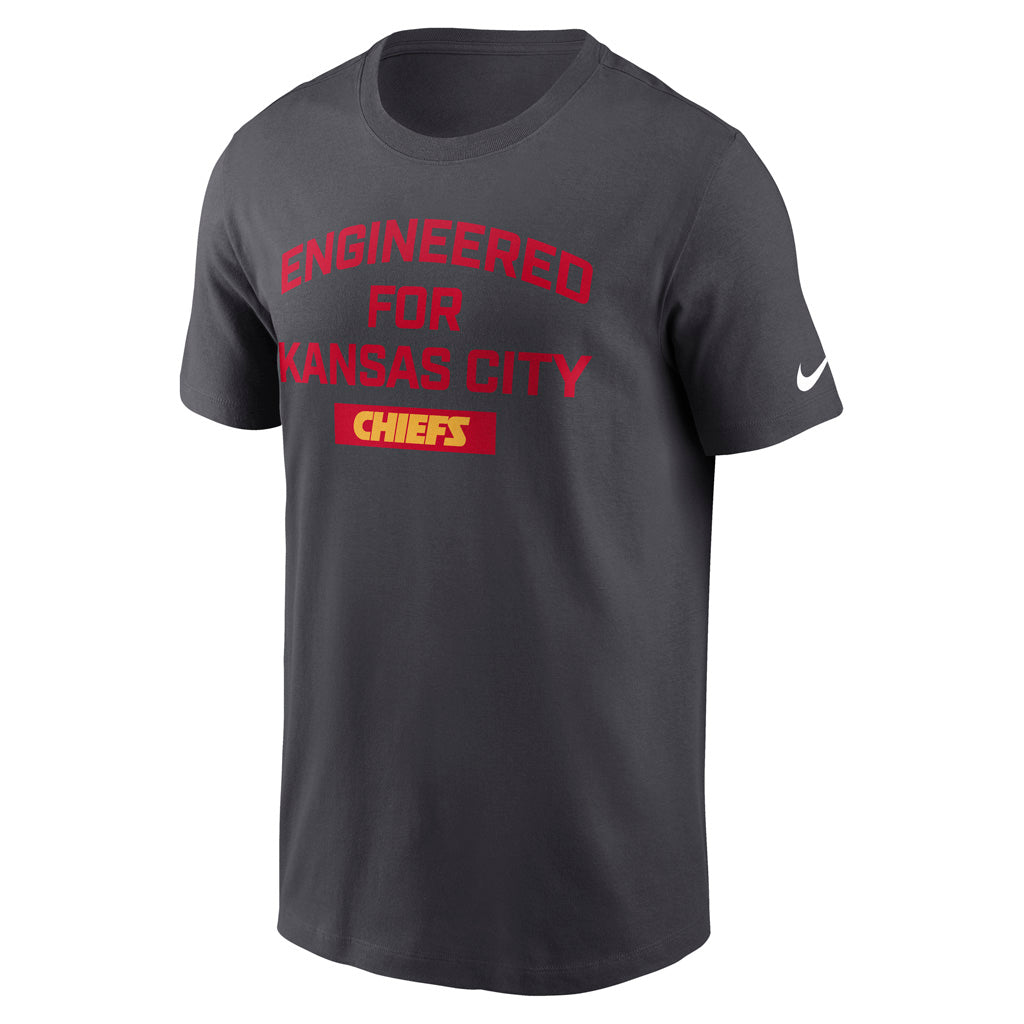 NFL Kansas City Chiefs Nike Team City Essential T-Shirt - Charcoal