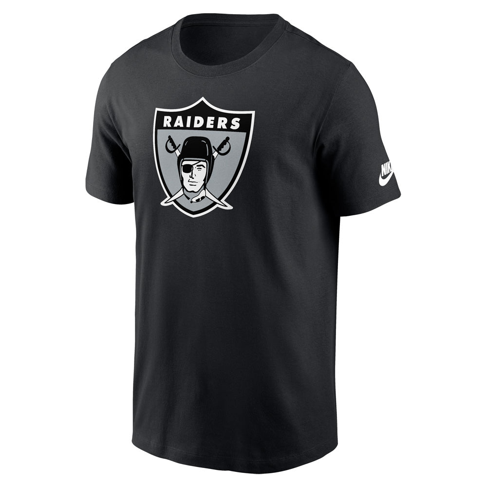 NFL Las Vegas Raiders Nike Rewind Essential T-Shirt - Black