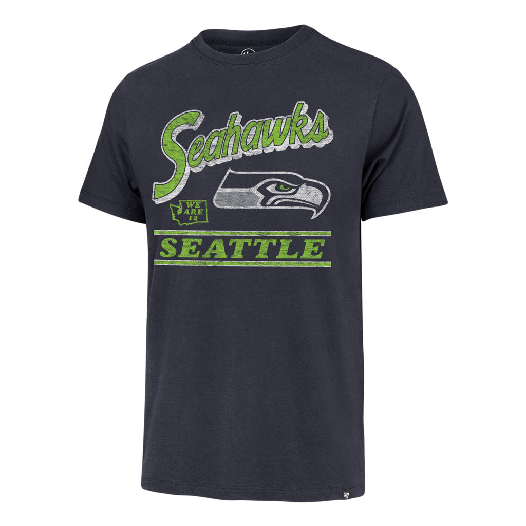 NFL Seattle Seahawks &#39;47 Fly By Franklin T-Shirt - Navy