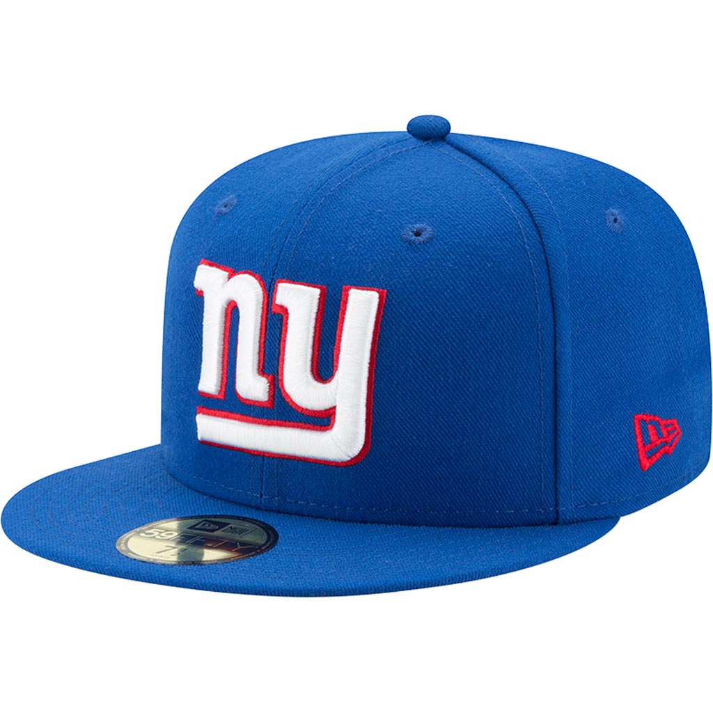 NFL New York Giants New Era Team Color 59FIFTY Fitted Hat - Blue