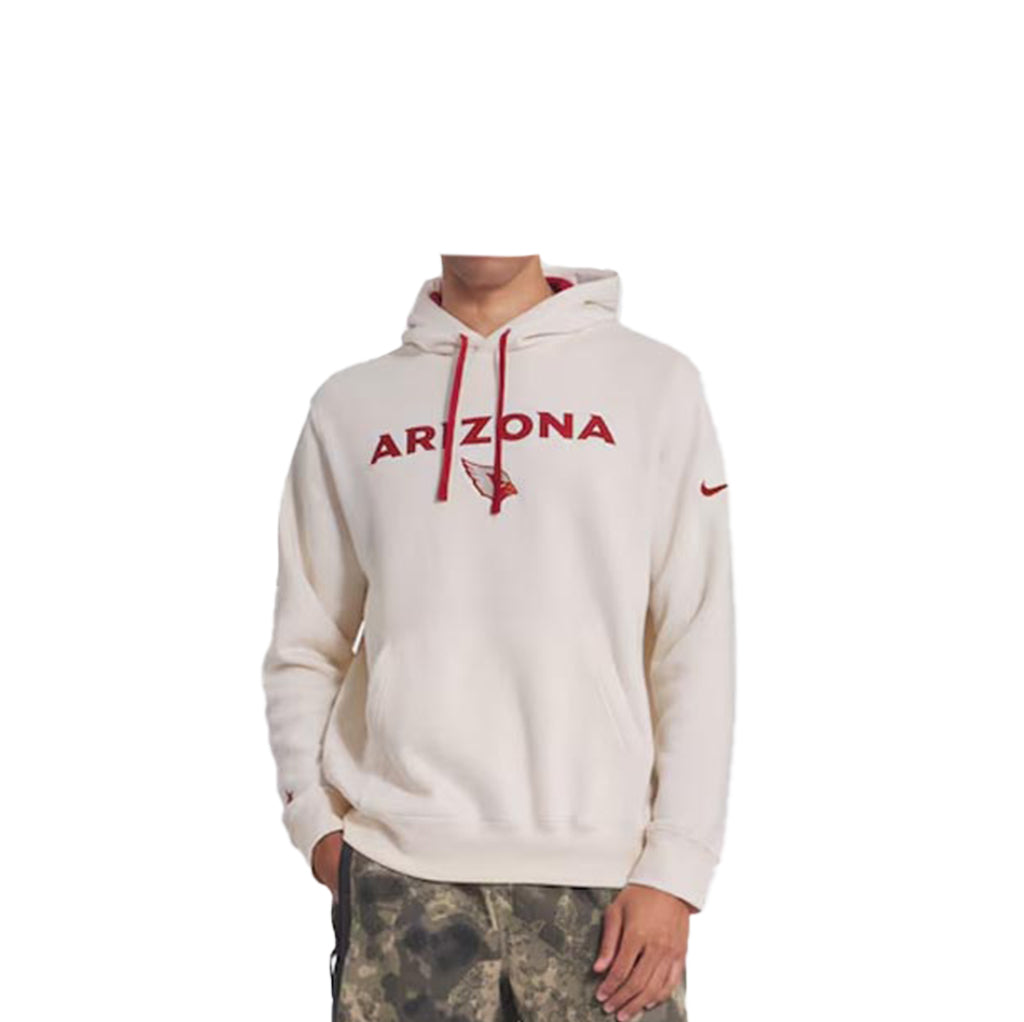NFL Arizona Cardinals Nike Rivalries Club Fleece Hoodie - Tan