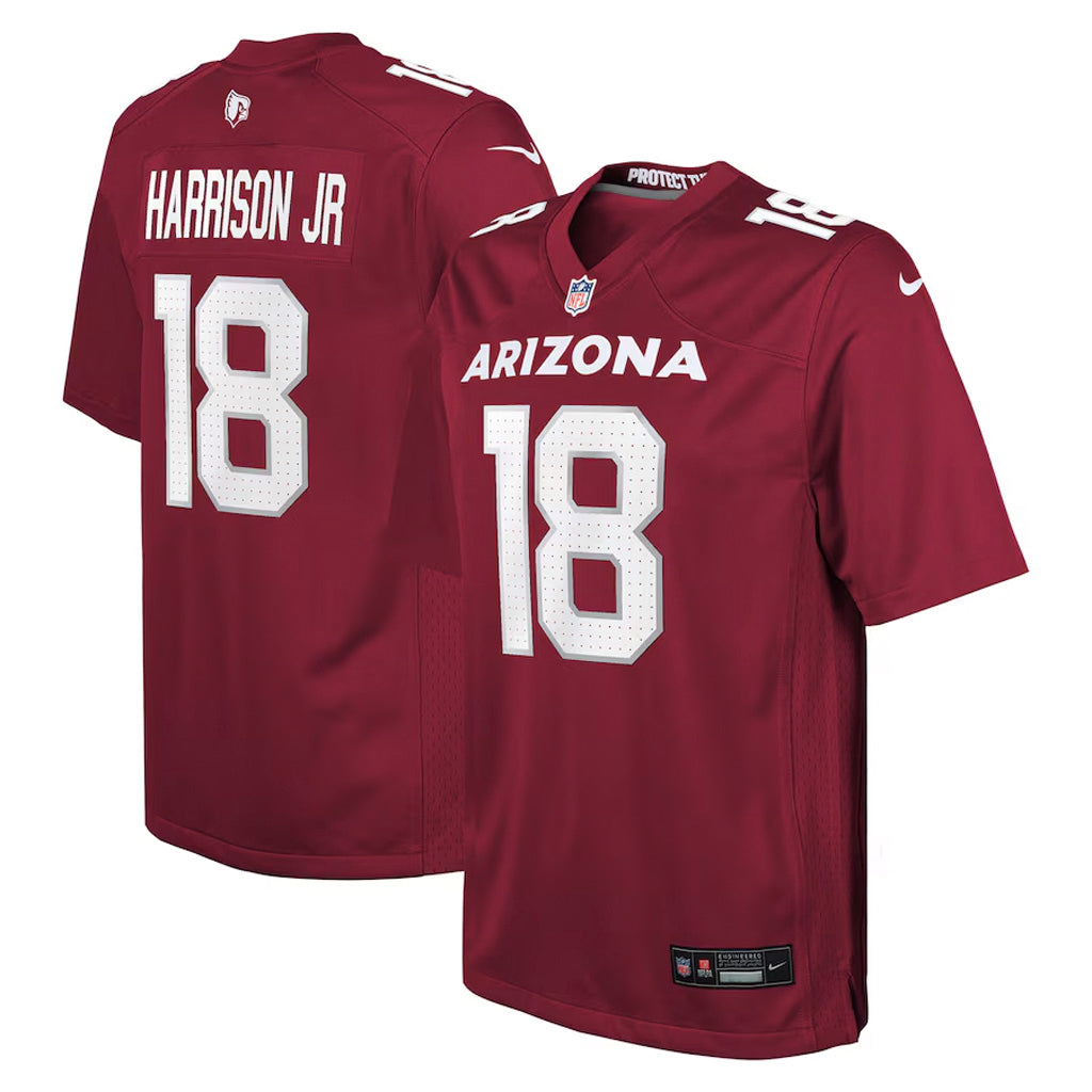 NFL Arizona Cardinals Marvin Harrison Jr. Youth Nike Home Game Jersey - Red