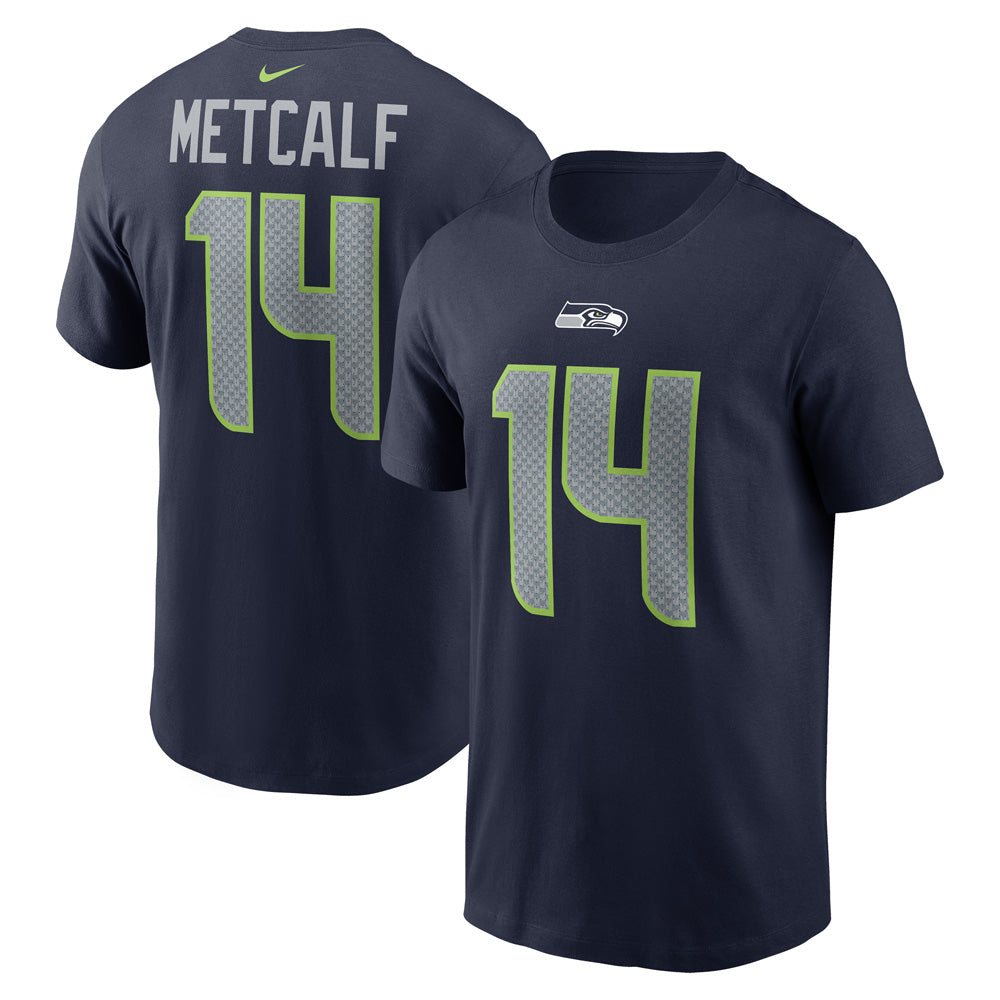 NFL Seattle Seahawks DK Metcalf Nike Player Pride Name &amp; Number T-Shirt - Navy