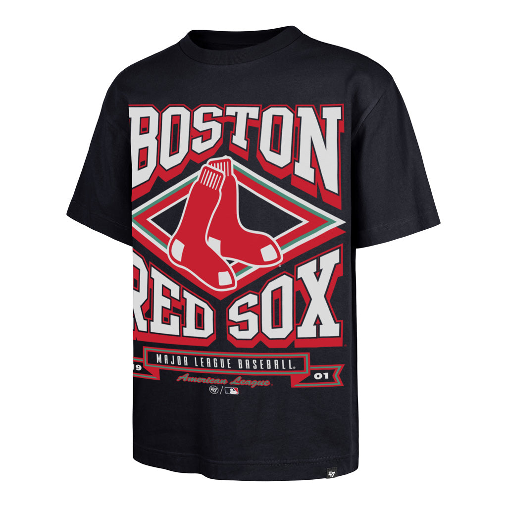 MLB Boston Red Sox '47 Heater Foundation T-Shirt - Navy