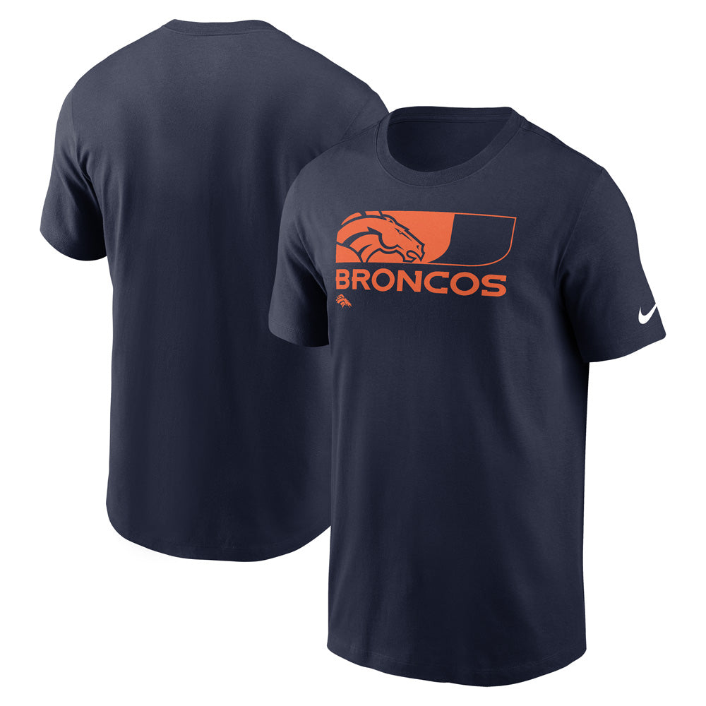 NFL Denver Broncos Nike Air Essential T-Shirt - Navy