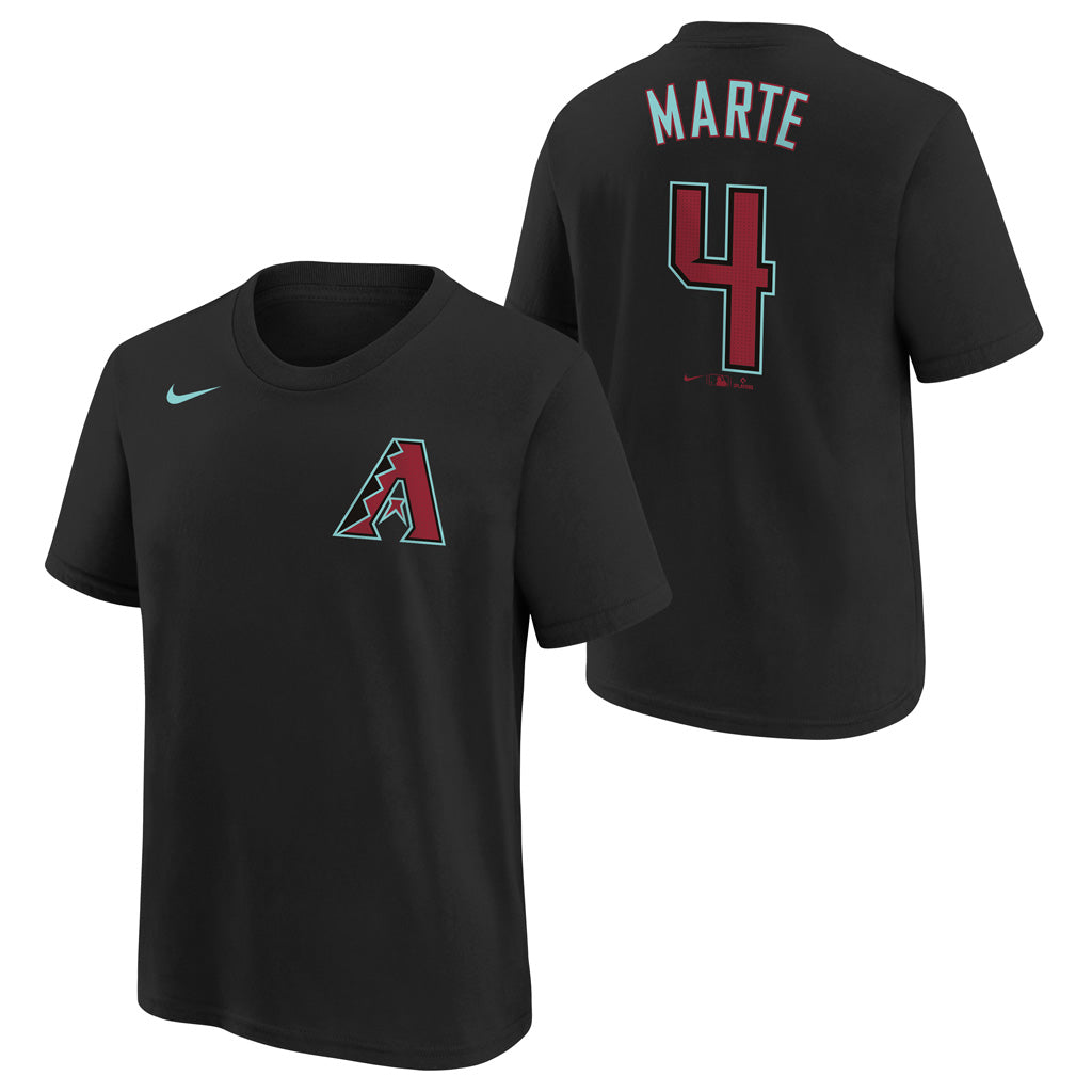 MLB Arizona Diamondbacks Ketel Marte Youth Nike Name & Number T-Shirt