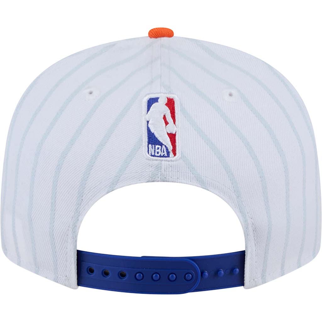 NBA New York Knicks New Era 2024/25 City Edition 9FIFTY Snapback Hat - White