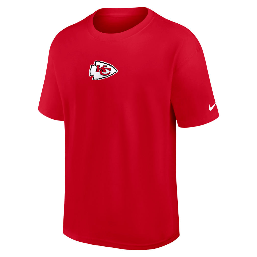 NFL Kansas City Chiefs Nike Essential Heavy Max90 T-Shirt - Red