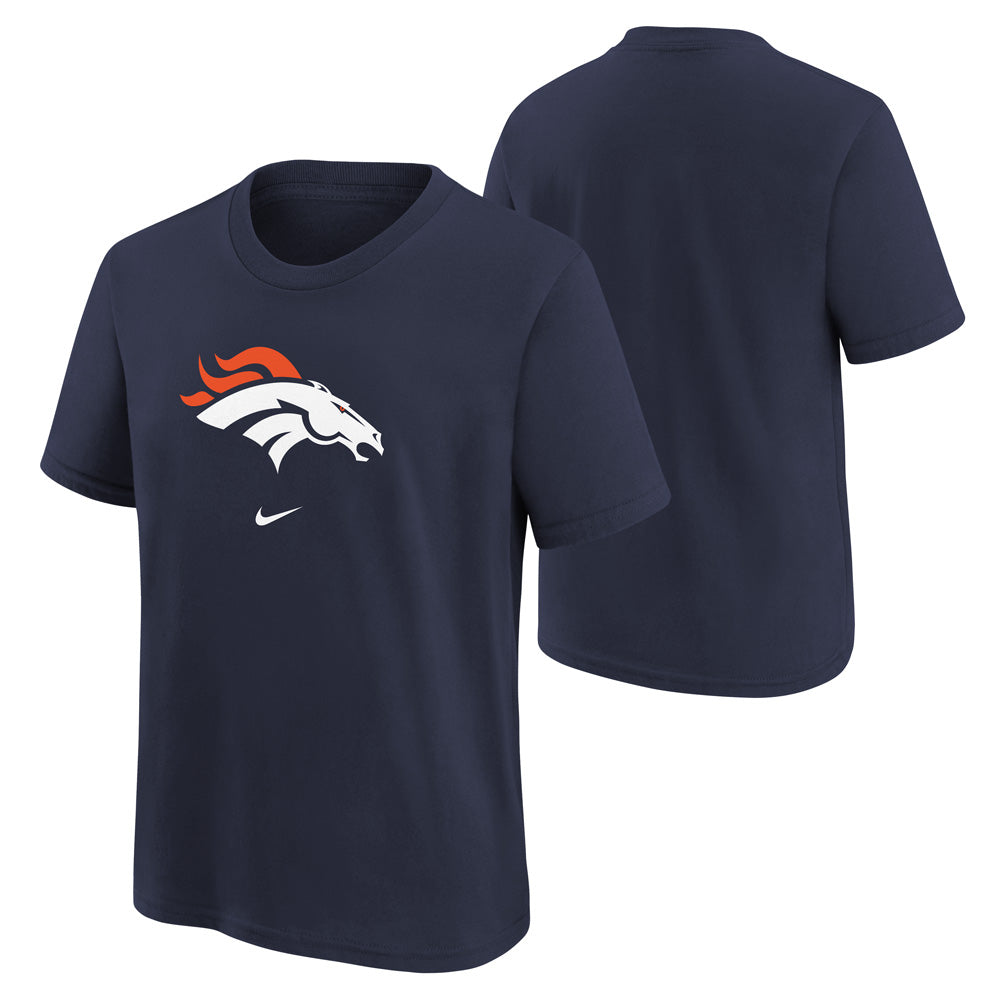 NFL Denver Broncos Youth Nike Logo T-Shirt - Navy