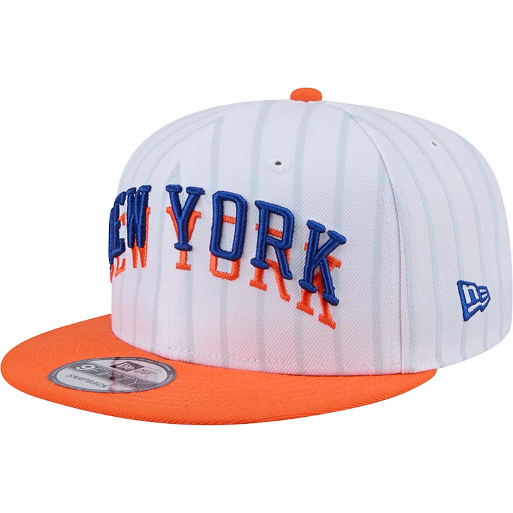 NBA New York Knicks New Era 2024/25 City Edition 9FIFTY Snapback Hat - White