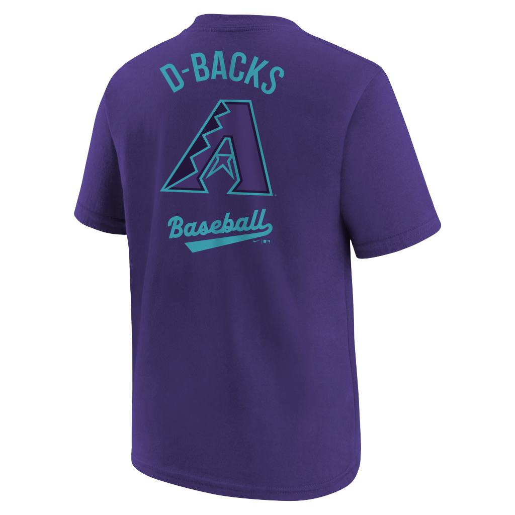 MLB Arizona Diamondbacks Youth Nike 2025 City Connect 2-Hit T-shirt - Purple