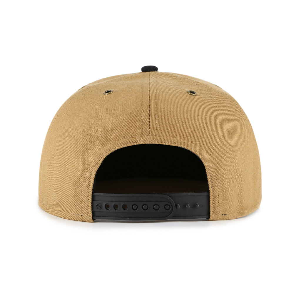MLB Pittsburgh Pirates '47 Workshop Captain Snapback Hat - Brown
