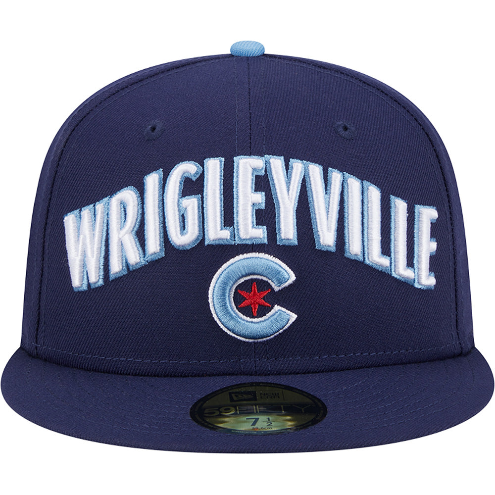 MLB Chicago Cubs New Era City Connect Alternate 59FIFTY Fitted Hat - Navy