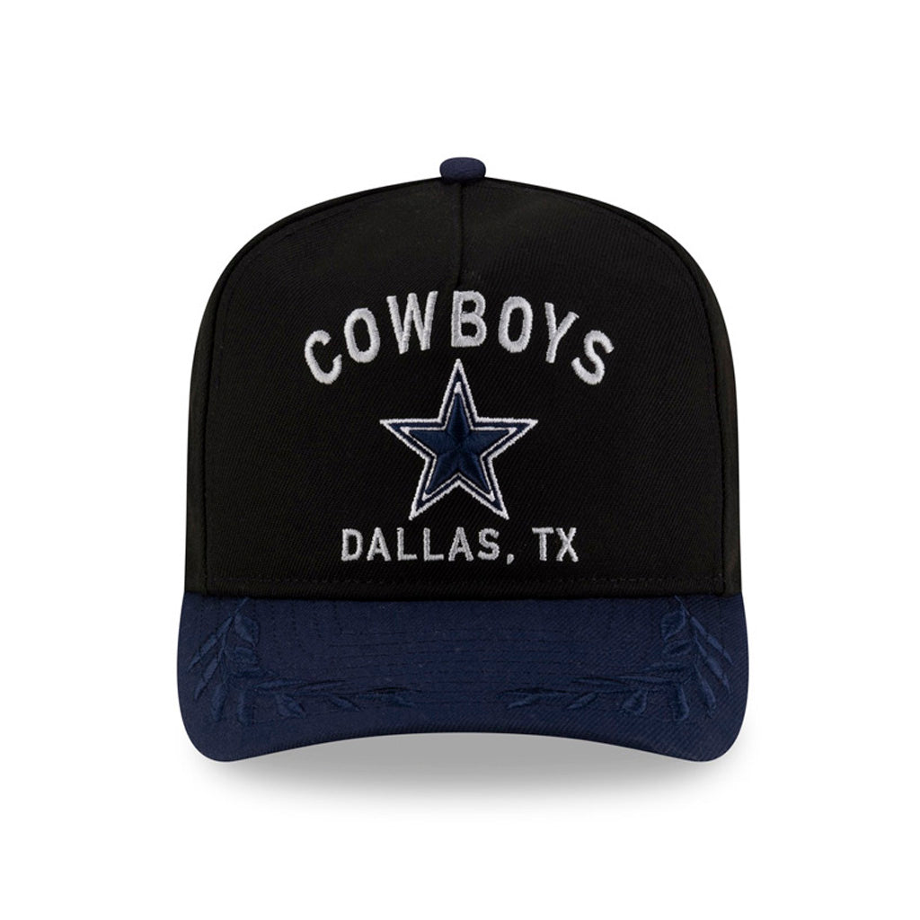 NFL Dallas Cowboys New Era 2025 Draft 9FIFTY A-Frame Hat - Black