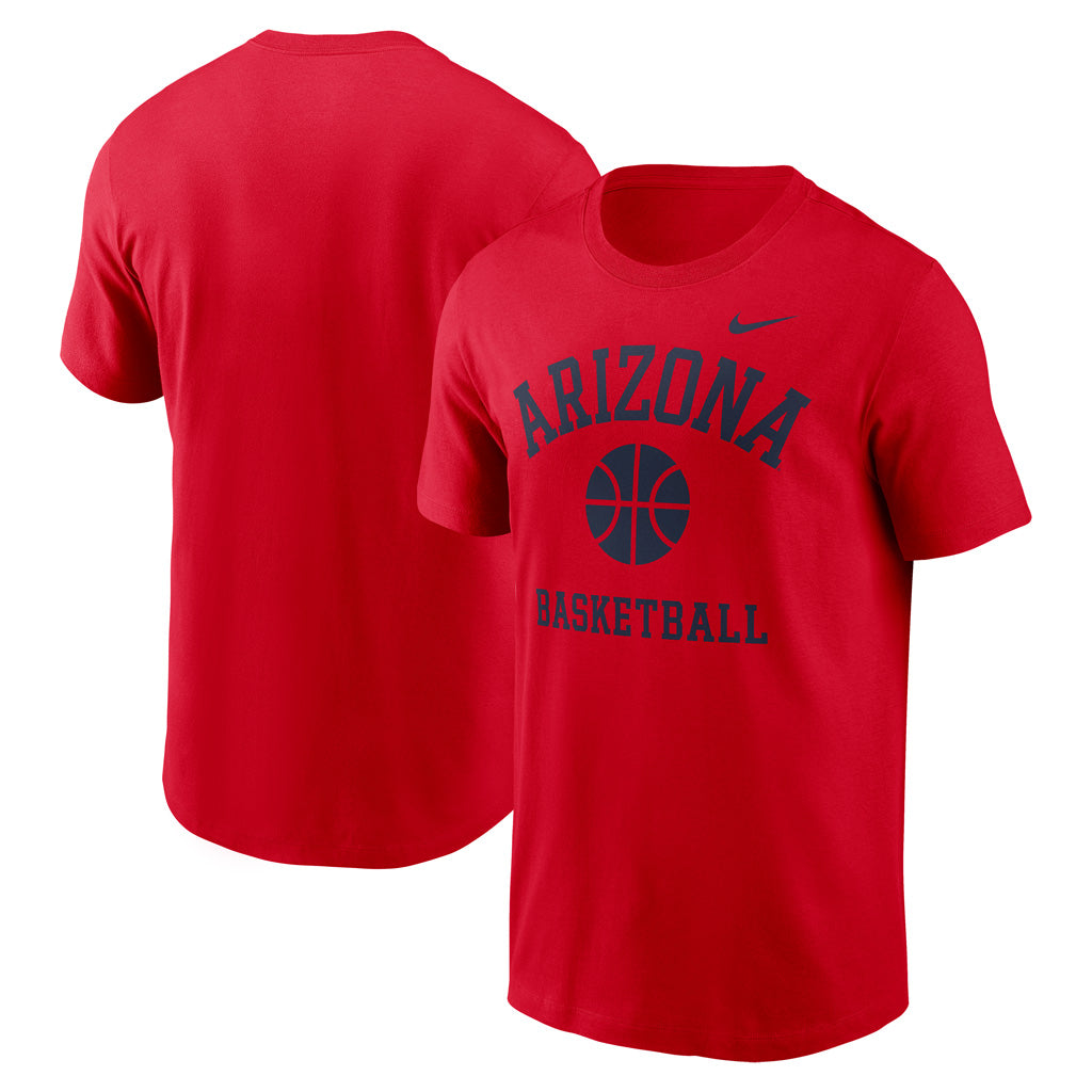 NCAA Arizona Wildcats Nike Basketball Icon Essential T-Shirt - Red