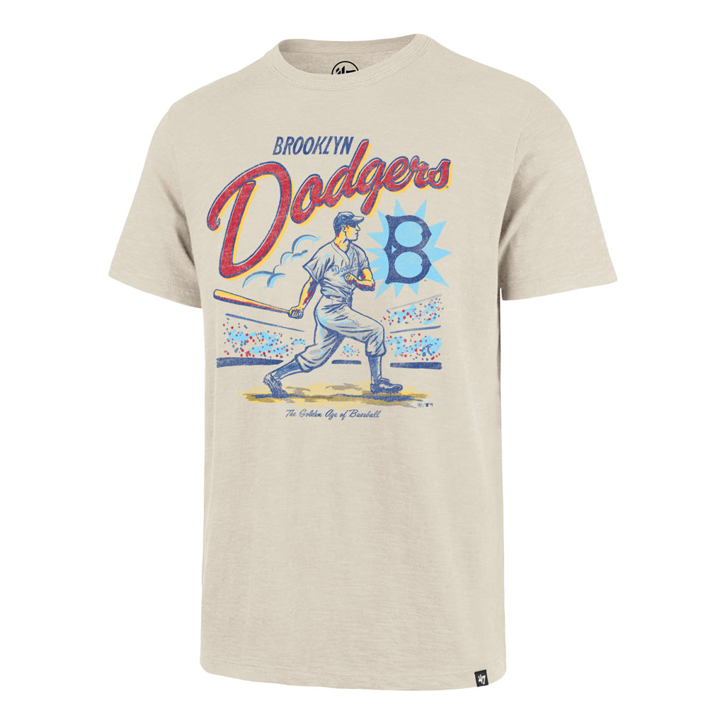 MLB Los Angeles Dodgers '47 Golden Age Scrum T-Shirt - White