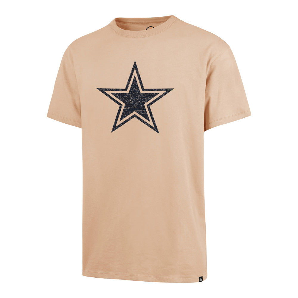 NFL Dallas Cowboys '47 Dusted Imprint River T-Shirt - Khaki