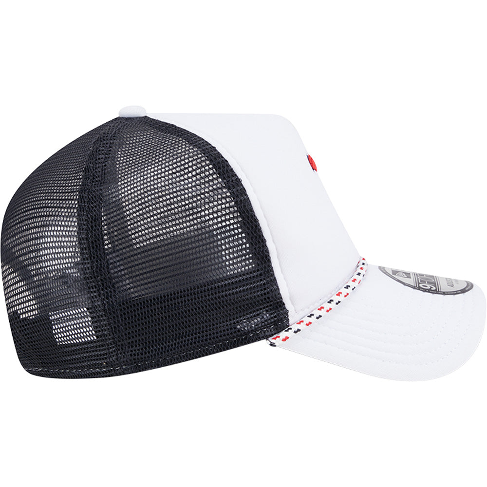 MLB Boston Red Sox New Era Court Sport 9FORTY A-Frame Adjustable Hat