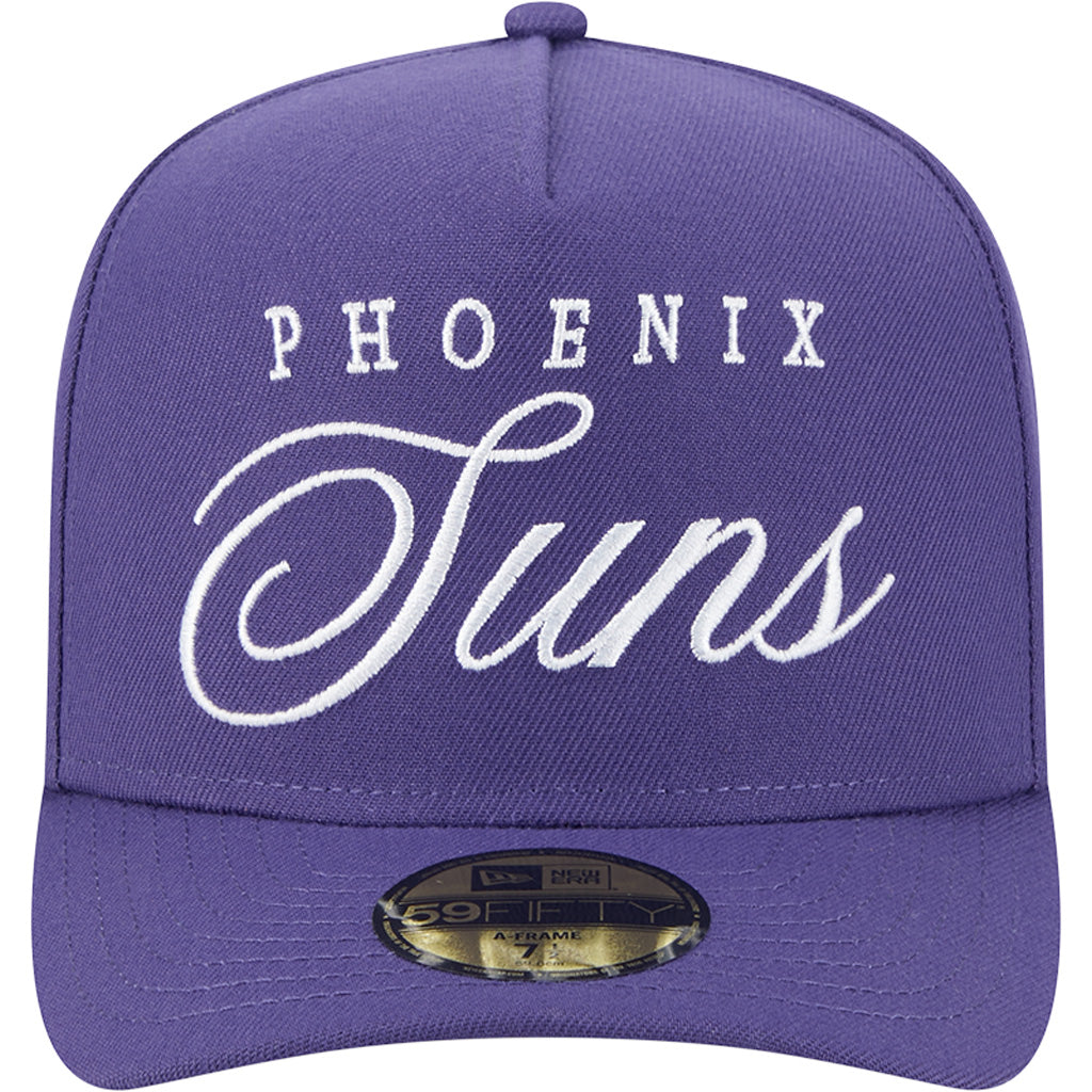 NBA Phoenix Suns New Era 2025 NBA Draft 59FIFTY A-Frame Fitted Hat - Purple