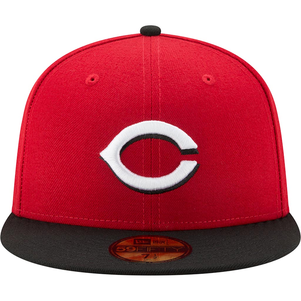 MLB Cincinnati Reds New Era Authentic Collection Road On-Field 59FIFTY Fitted Hat - Red