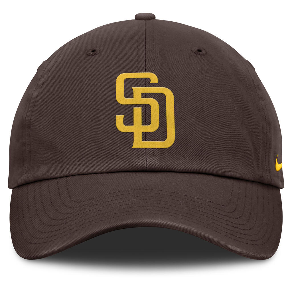 MLB San Diego Padres Nike Tonal Slouch Adjustable Hat - Brown