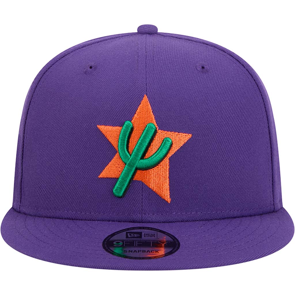 NBA Phoenix Suns New Era 2024/25 City Edition Alternate 9FIFTY Snapback Hat - Purple