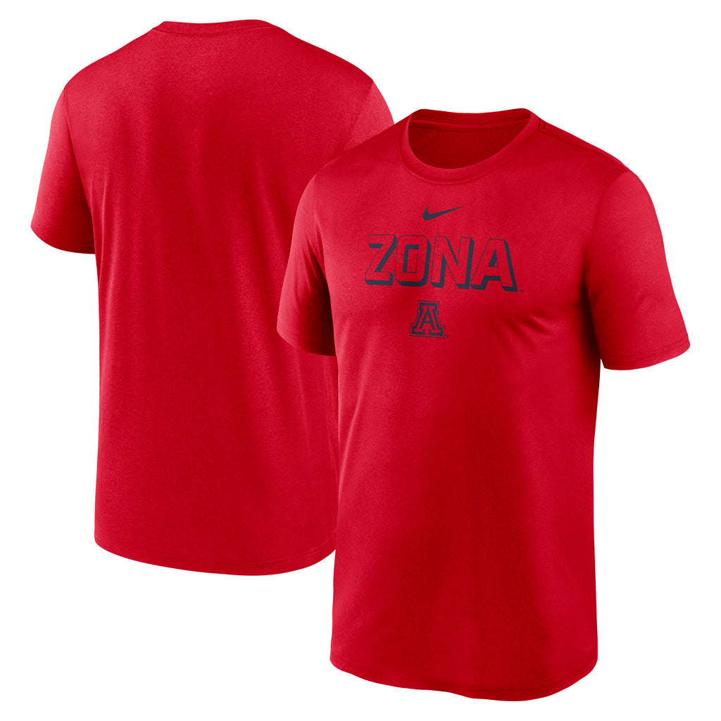 NCAA Arizona Wildcats Nike Zona Legend T-Shirt - Red