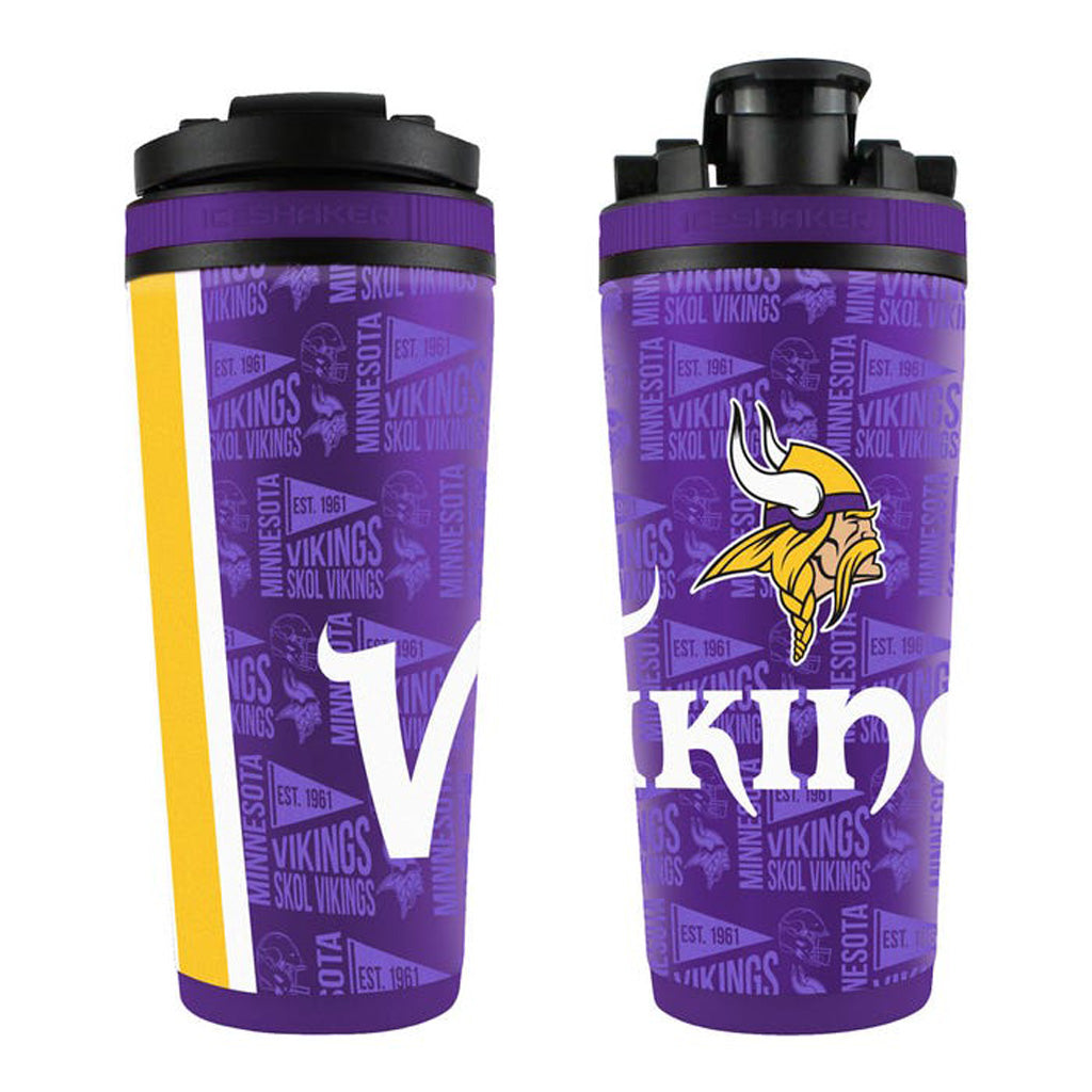 NFL Minnesota Vikings WinCraft 26oz Elements Ice Shaker - Purple