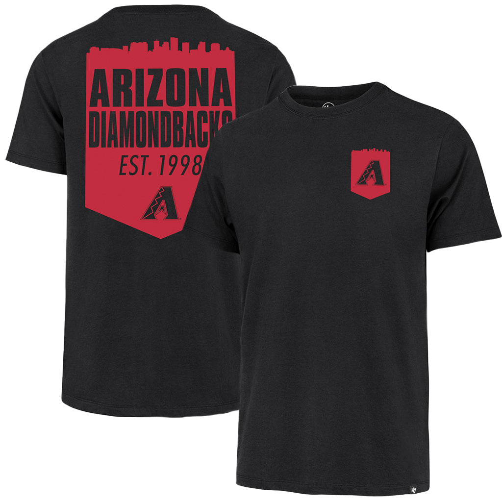 MLB Arizona Diamondbacks '47 City Franklin T-Shirt - Black