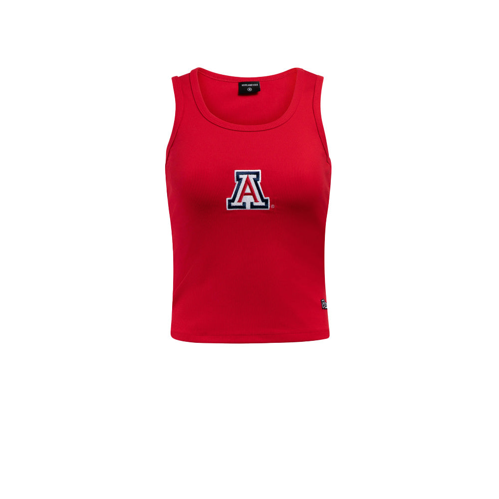NCAA Arizona Wildcats Women's Hype & Vice Primary Logo MVP Tank Top