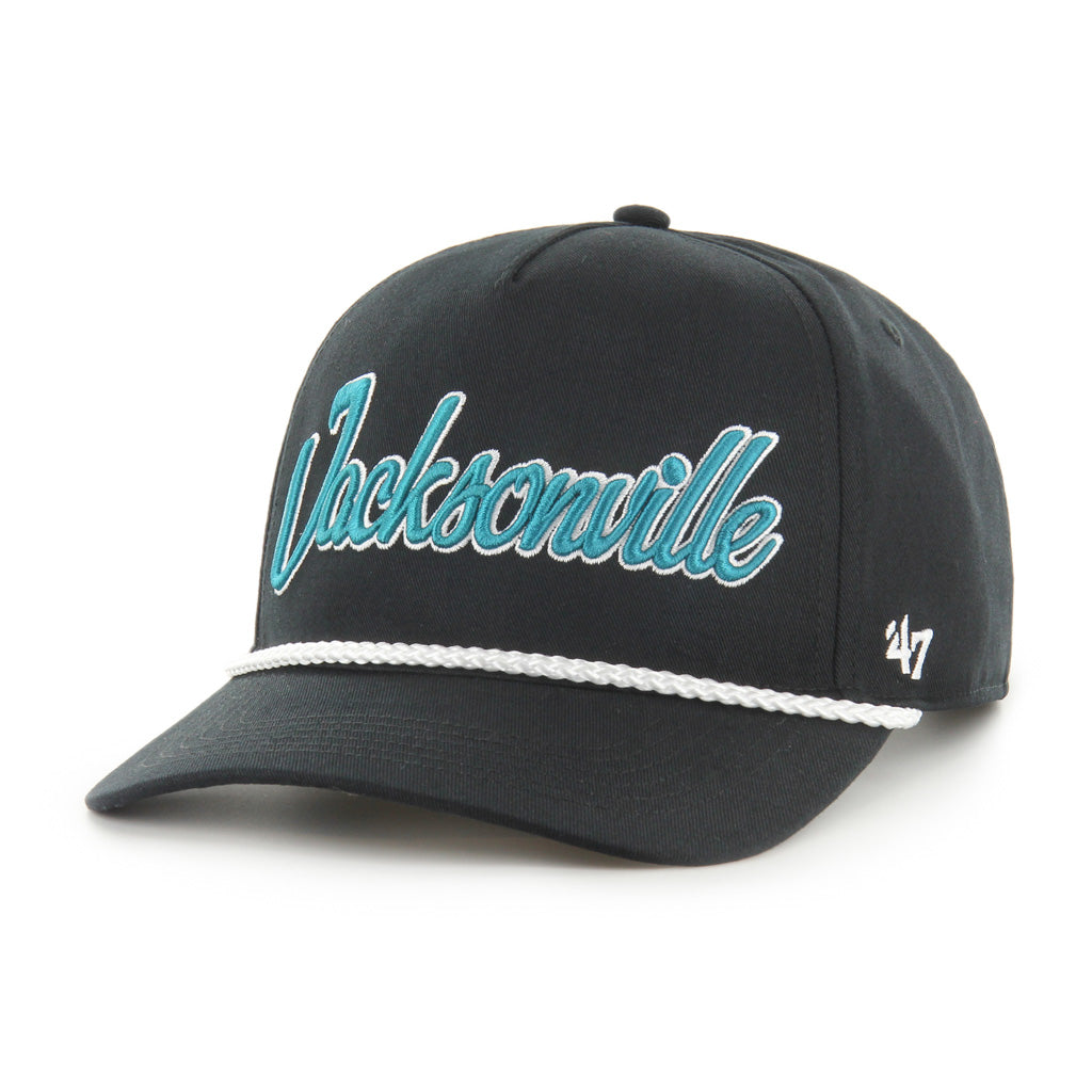NFL Jacksonville Jaguars '47 Overhand Hitch Snapback Hat - Black