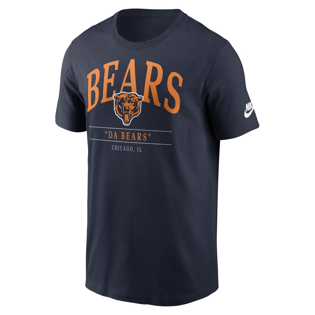 NFL Chicago Bears Nike Throwback Arch T-Shirt