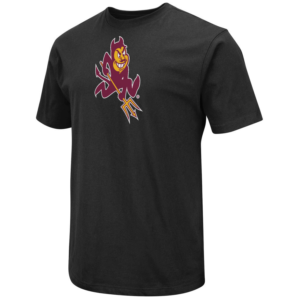 NCAA Arizona State Sun Devils Colosseum Sparky Field T-Shirt - Black