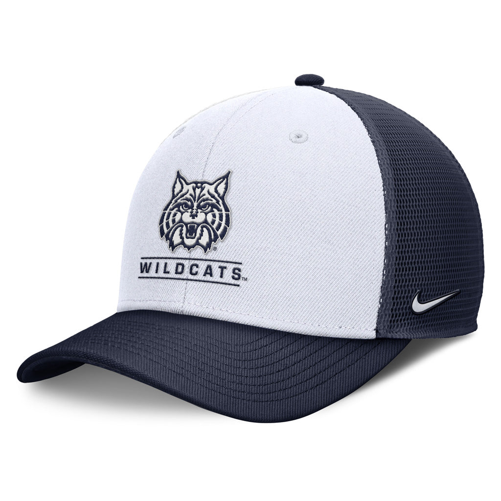 NCAA Arizona Wildcats Nike Cathead Wildcats Trucker Adjustable Hat - White